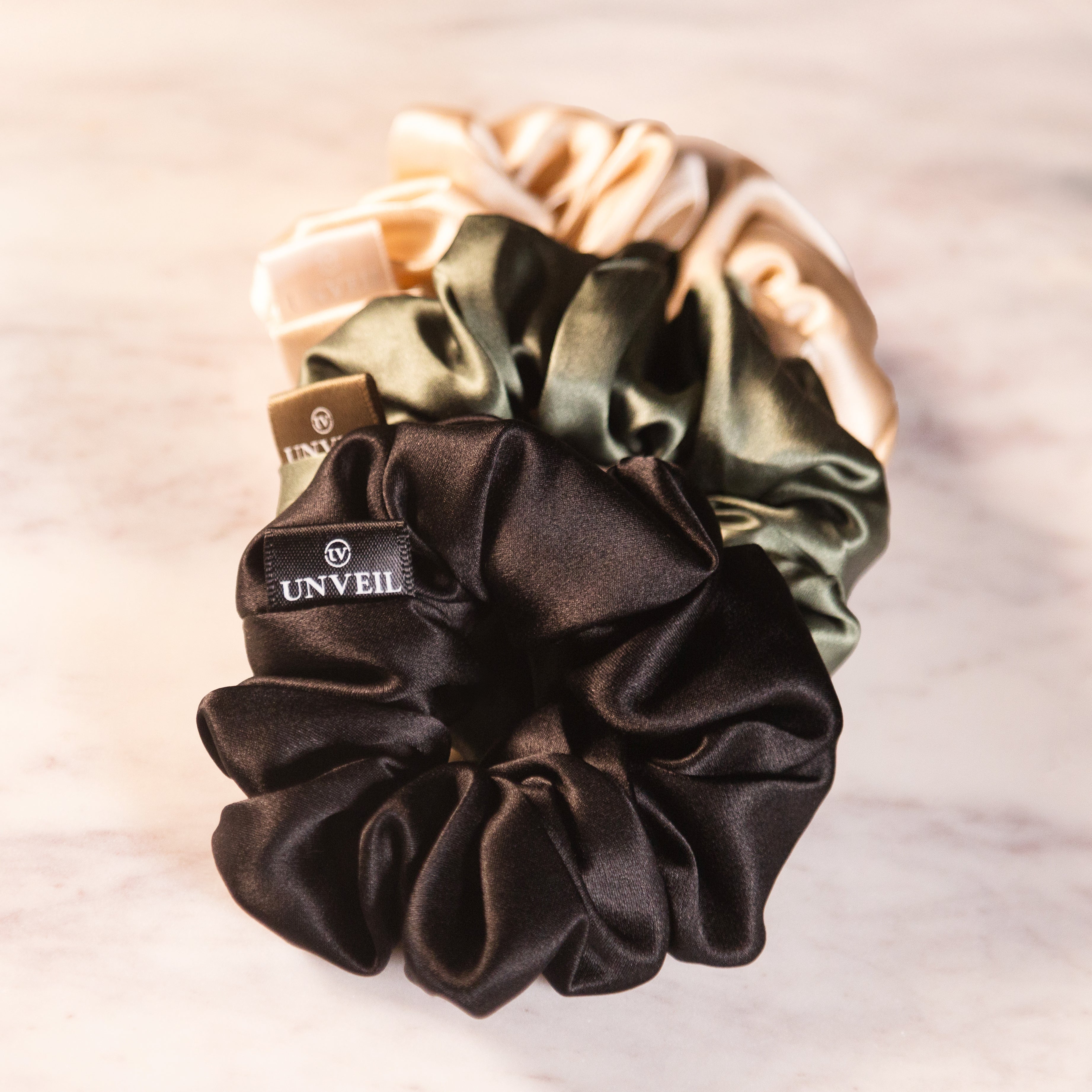 Unveil N<sup>o.</sup>9 Unsnagged Hair Ties, Set of 3