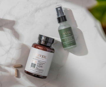 Hair Serum and Supplement Bundle